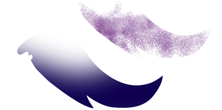 噪點插畫：用PS給滑板車人像添加噪點